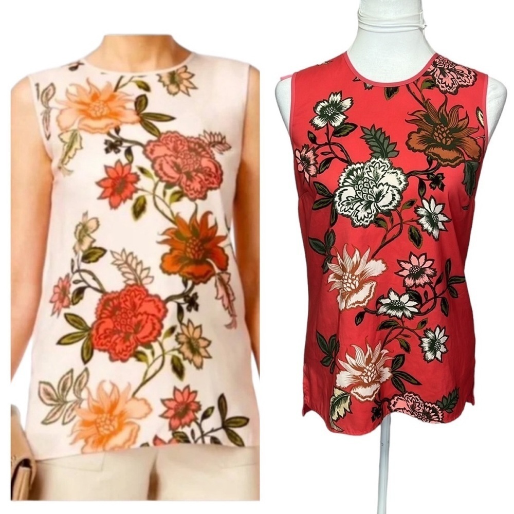 Vince Camuto Floral Blouse